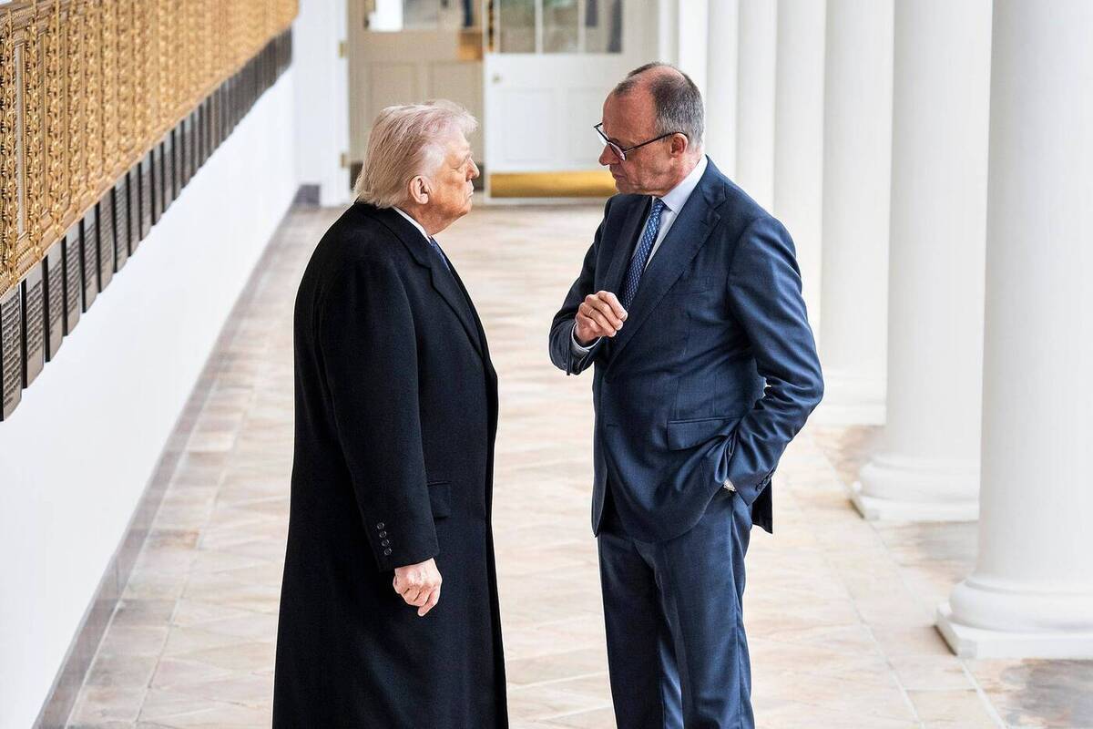 Доналд Тръмп и Фридрих Мерц